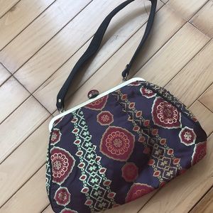🚫SOLD🚫Talbots boho purse with black strap